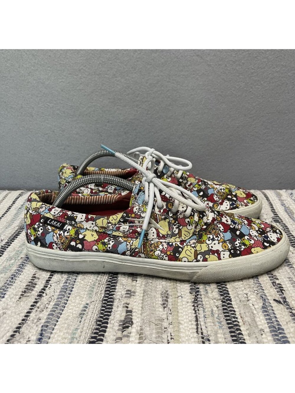 Lakai X Hello Sanrio Camby Sneakers Collage Print Size 11 Limited Edition